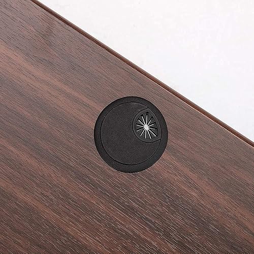 Miniatura 4 de Legend Vansen Convertidor de escritorio de altura ajustable ancho para portátil o estación de trabajo de monitor doble, 32 pulgadas, nogal