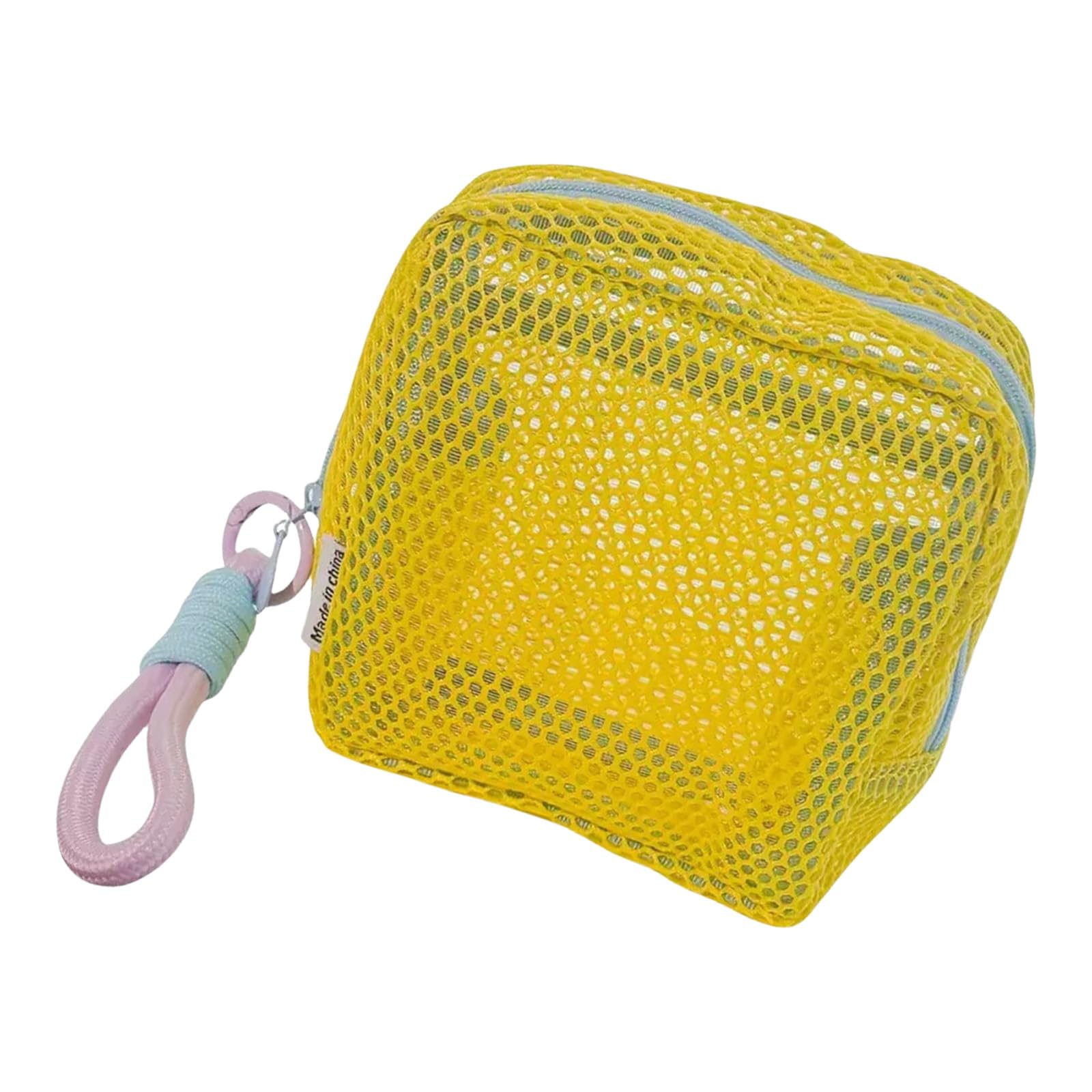 Mekalero Yellow 3 Compact Polyester Toiletry For Efficient Daily Use – Multi-Pocket Travel Cosmetic Bag Travel Toiletry Bag