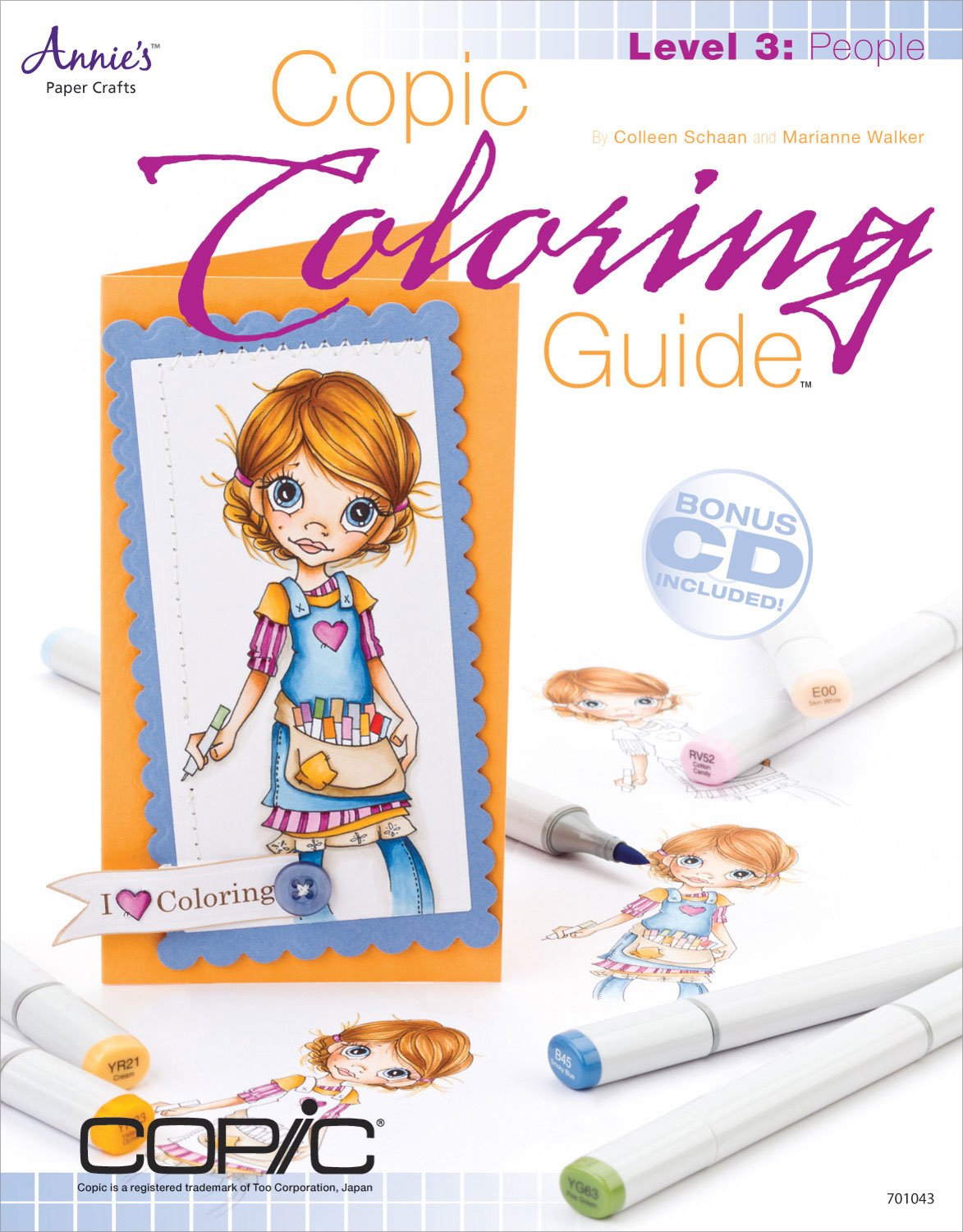 Copic Coloring Guide Level 3: People Paperback – November 1, 2012