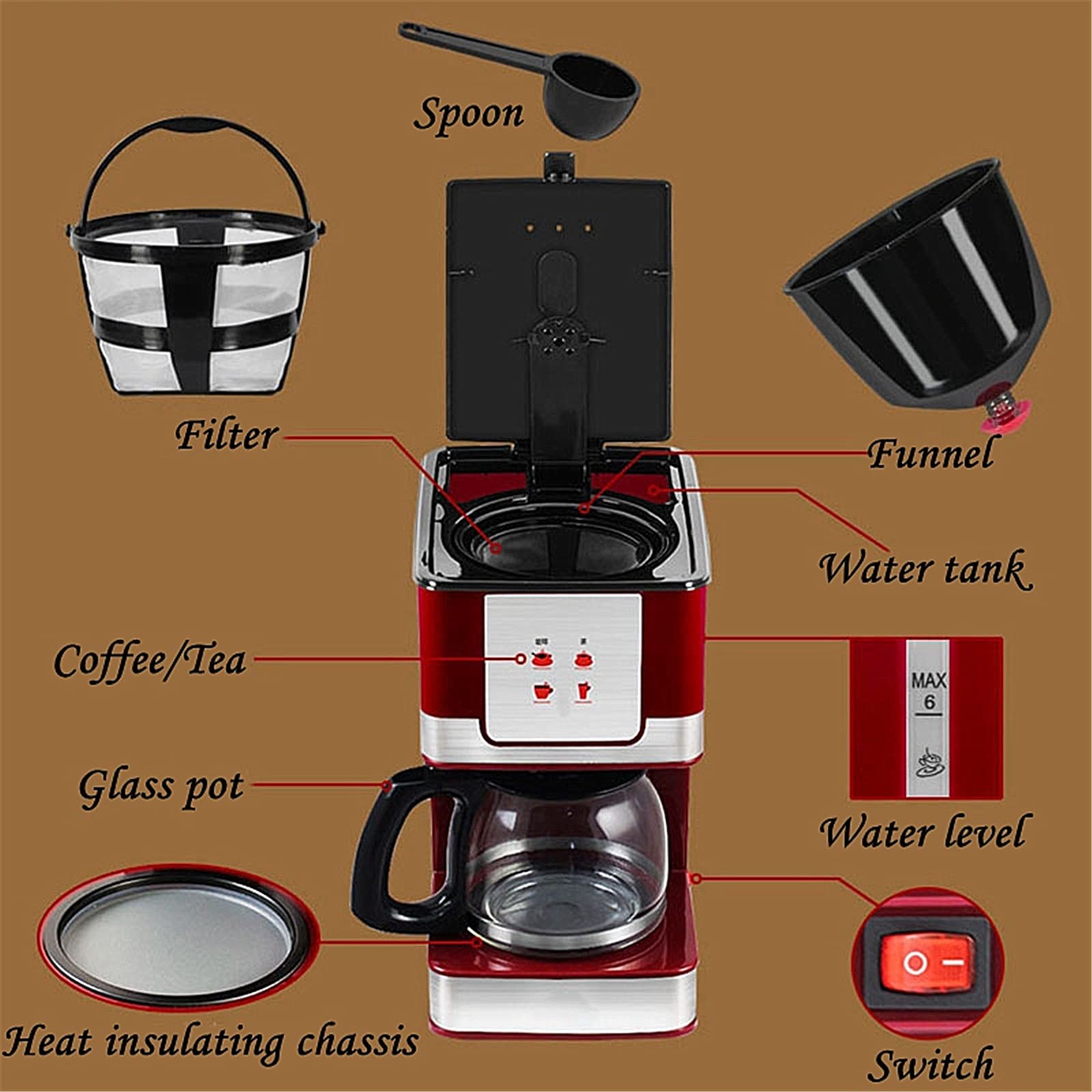 コーヒメーカートLightLED コーヒーメーカー | コーヒーグラインダー | 電気ケトル | デバイス