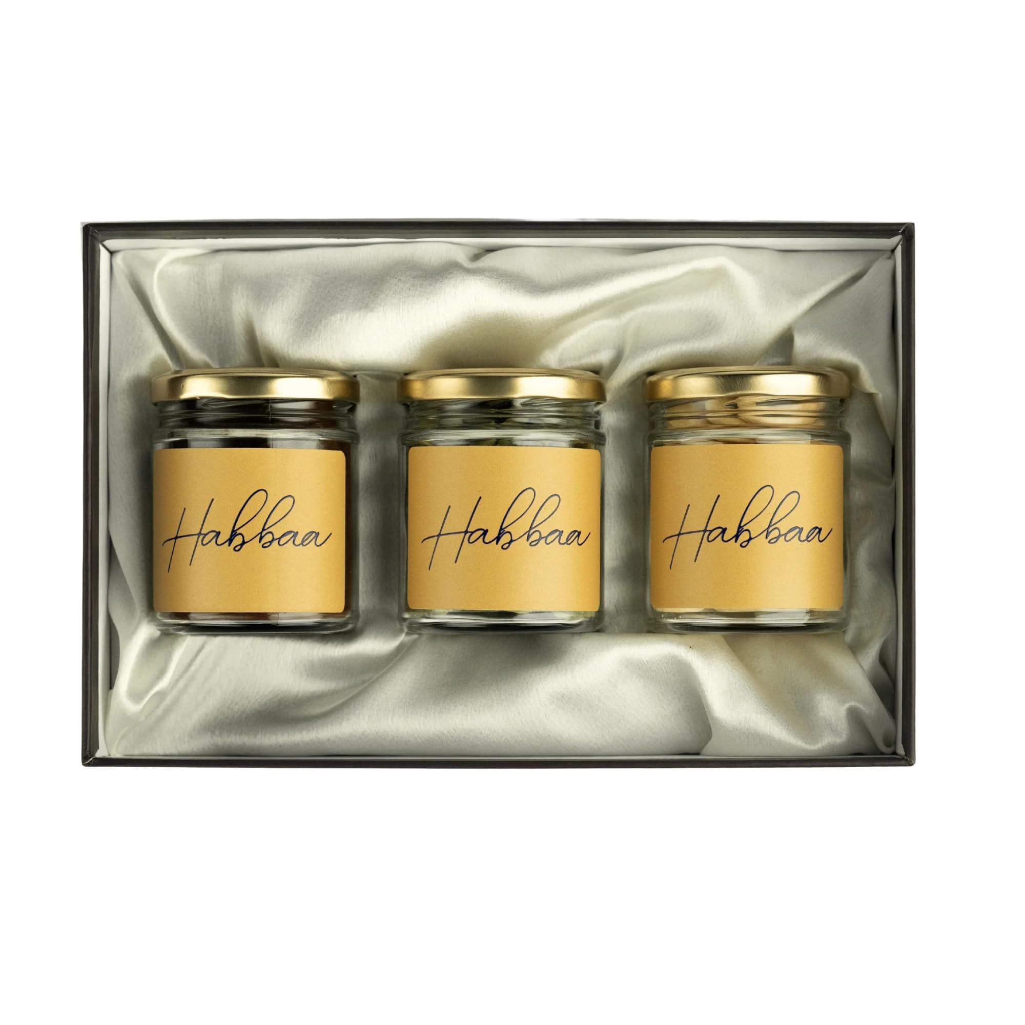 HABBAA Kabini Coffee Hamper with Cashews, Brew Blend & Cardamom 230 g | Glass Jar Collection for Festive & Corporate Occasions-image-5