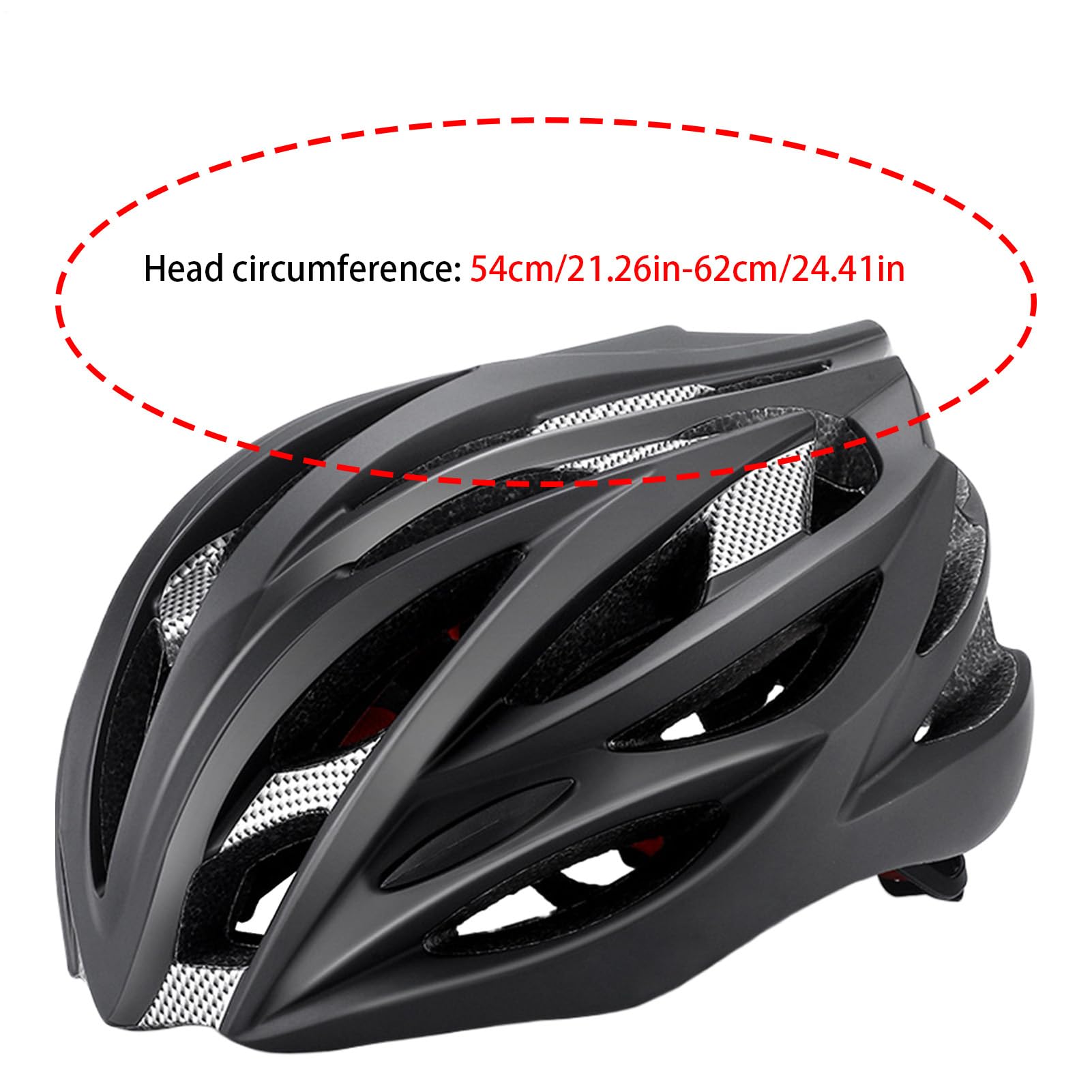 Casco da bici anti-umidità antiurto Accessori ciclismo | Casco da bici per adulti per viaggi all'aperto su strada