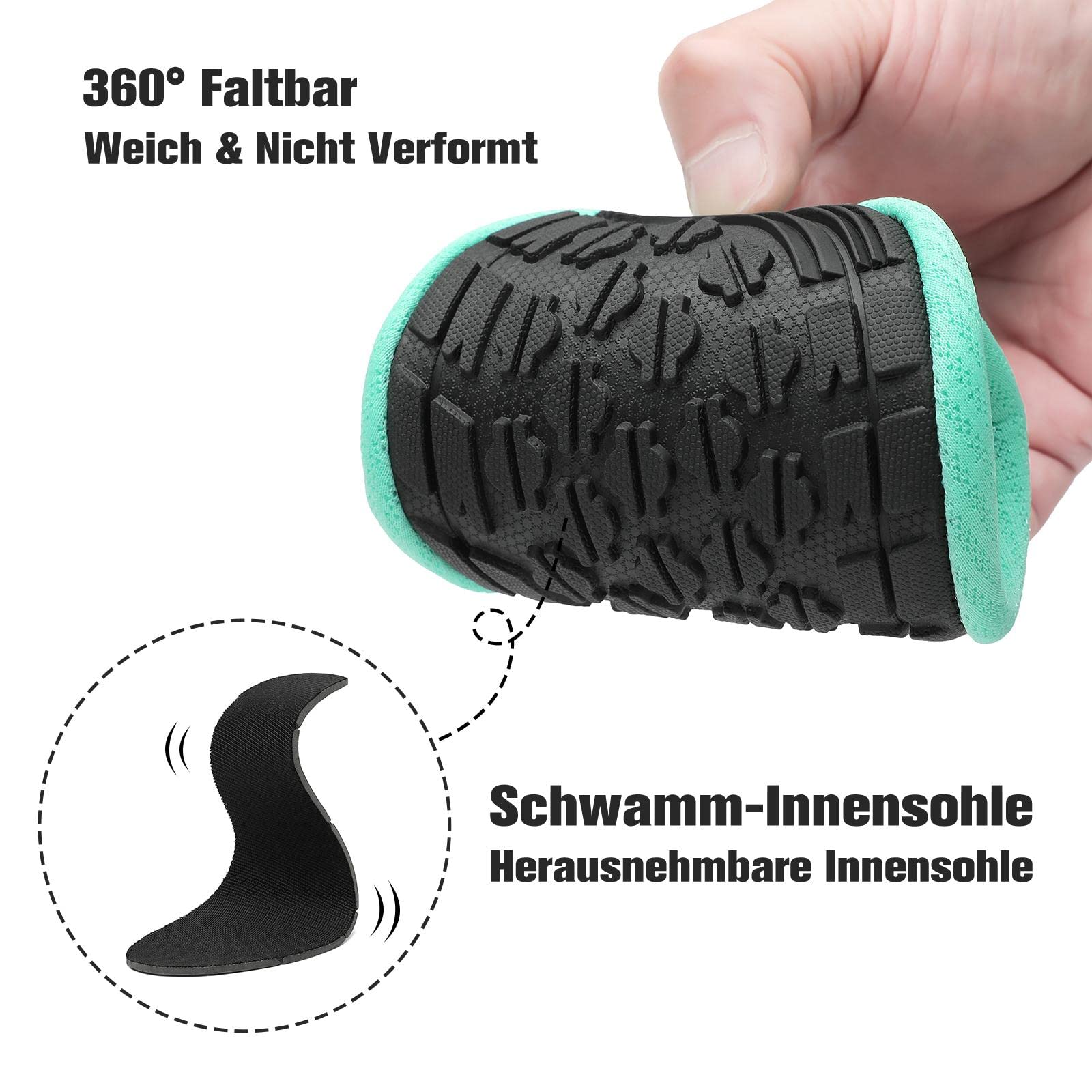 SAGUARO Scarpe da Scoglio Asciugatura Rapida con 7 Fori di Drenaggio per Donna Uomo Rombi Gr.36-47