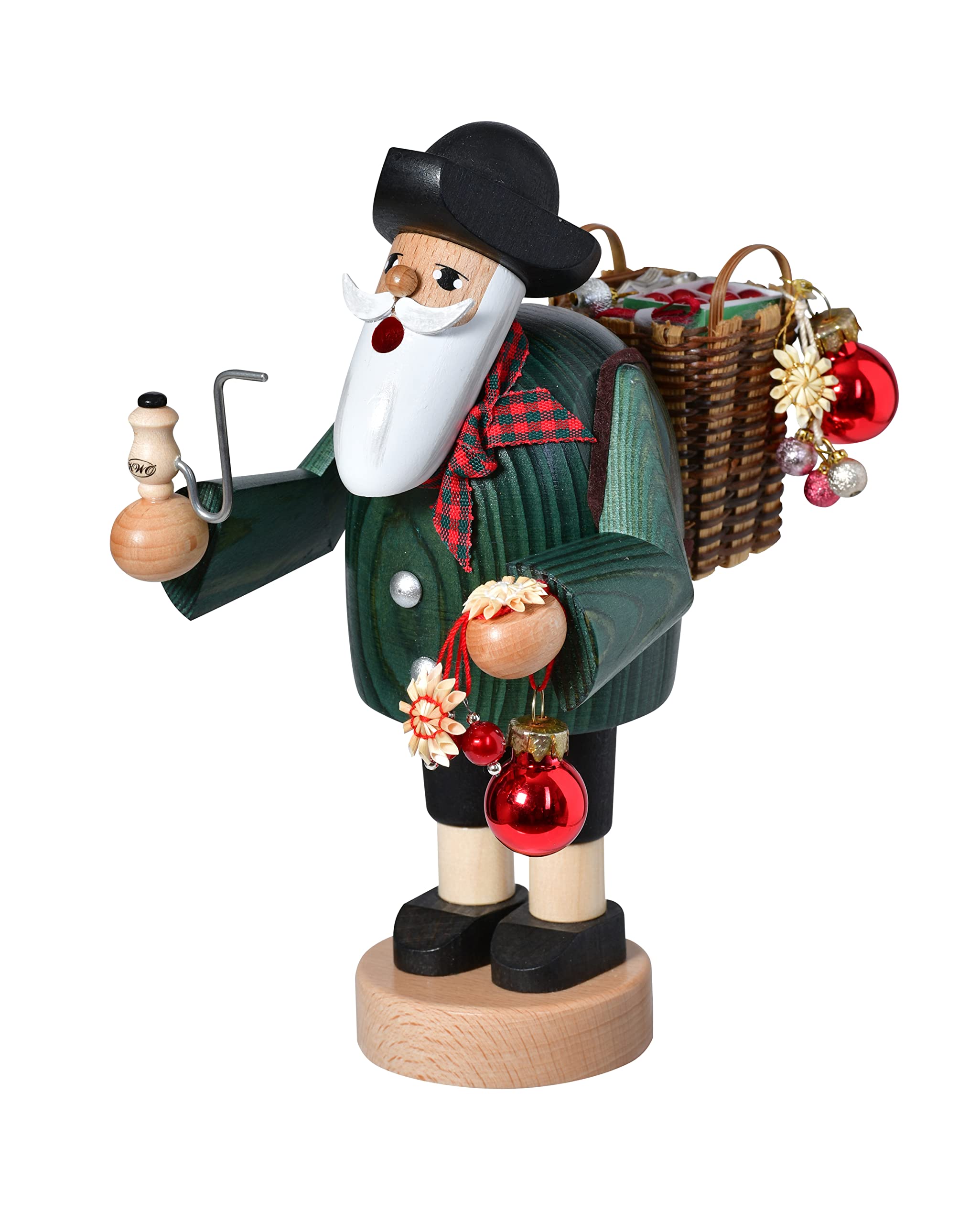 Figurine fumigène Rudolphs Schatzkiste Thüringer Hausierer 11x18cm