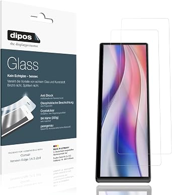 dipos 2x 9H Clear Screen Protector for Corsair Xeneon Edge 14.5 Zoll