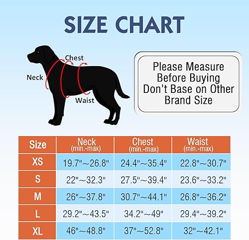 Miniatura 2 de Arnés para perro a prueba de escape, ajustable, sin tirones, con asa de elevación, clip para correa, chaleco acolchado reflectante transpirable para