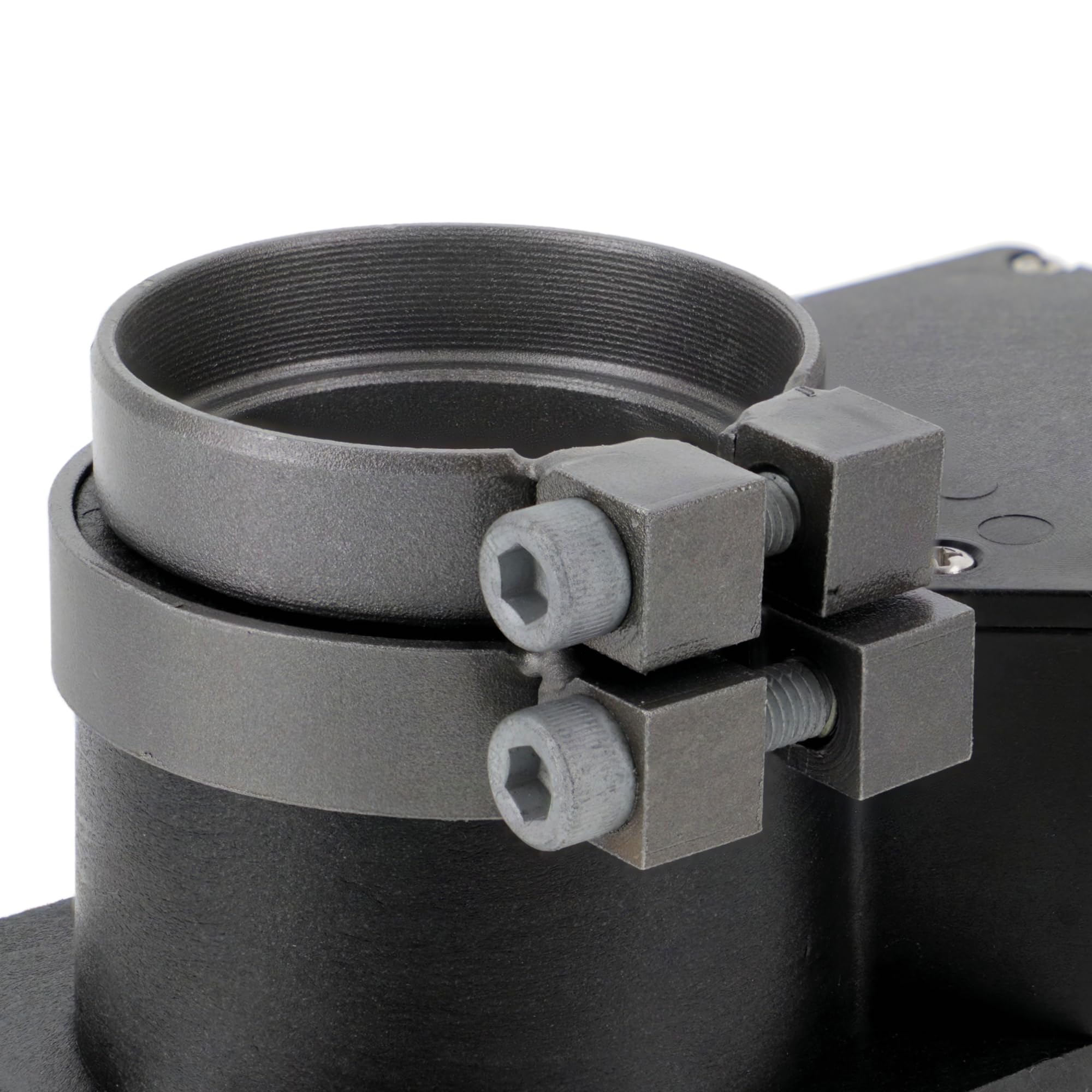 PRODIAMANT Odsysanie do frezarki do fug z twardego metalu 6-12 mm, pasuje do szlifierek kątowych z gwintem M14, renowacja fug i zaprawy, tworzywo sztuczne, adaptacyjne prowadnice