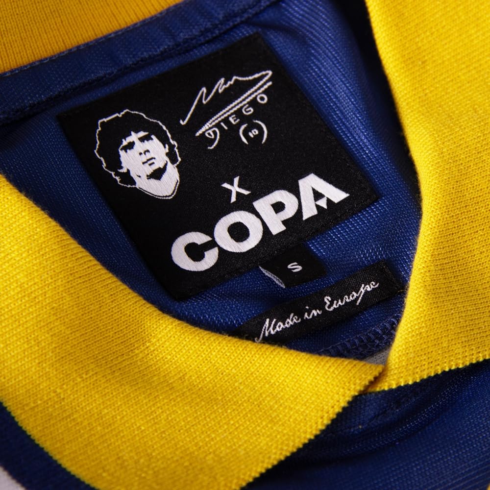 Copa - Camiseta de Fútbol - Hombre - Maradona x Boca Juniors 1995 - Azul - 100% poliéster