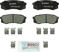 Bosch BC606 QuietCast Premium Ceramic Rear Brake Pads for Lexus GX460, GX470, Toyota 4Runner, FJ Cruiser - Quiet, Low Dust, OE Fit
