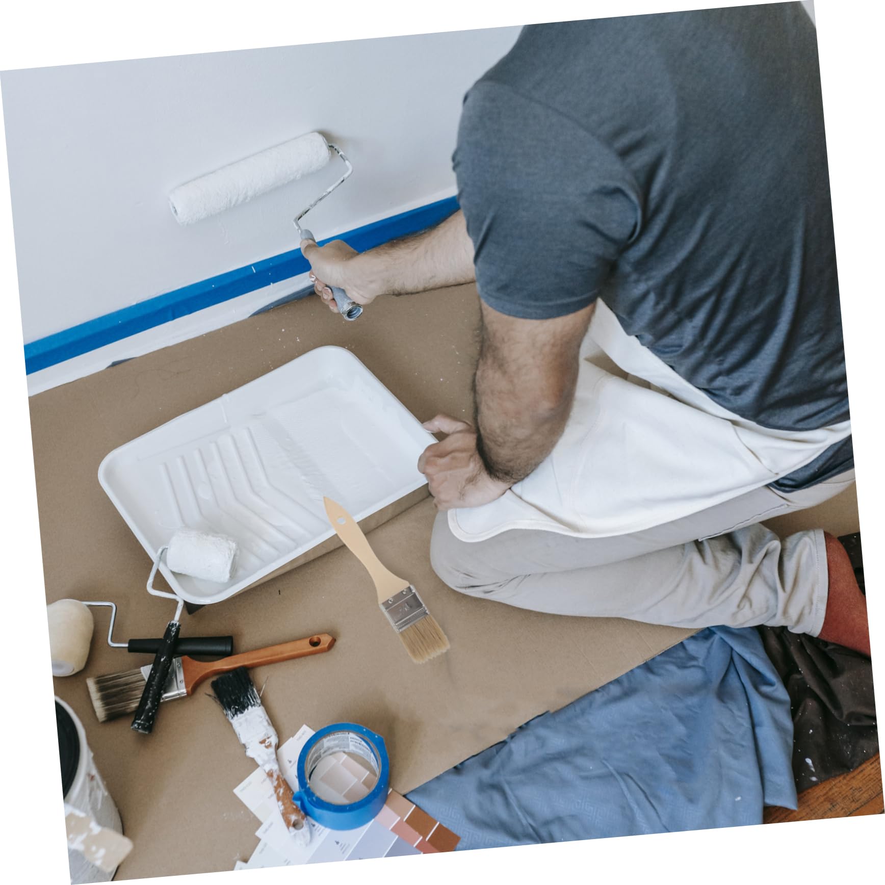 UKCOCO 35piezas Pinceles De Pintura para Acuarela y Acrílico Cepillos De Cerda Natural para Detalles y Acabados Óleo Incluye