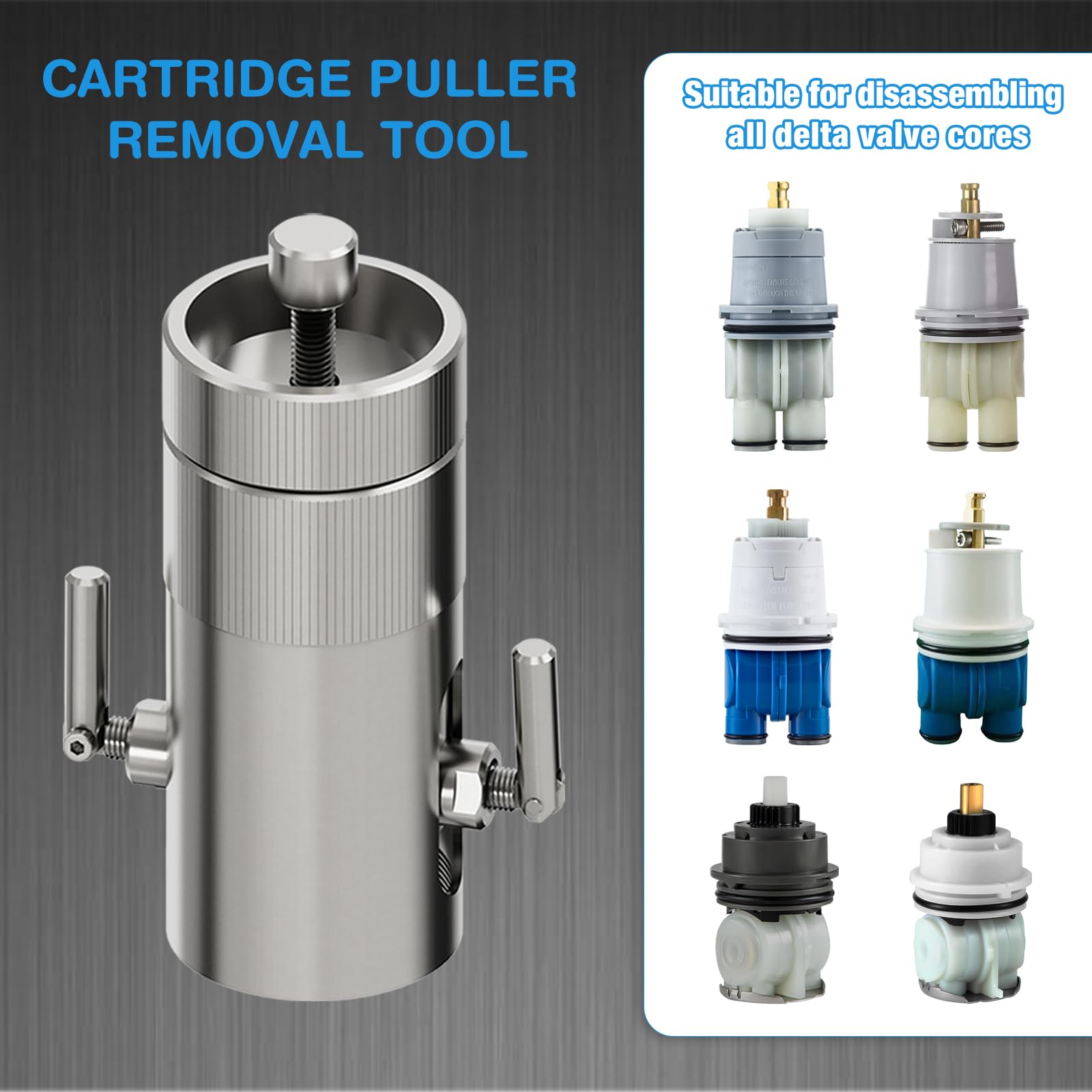 Herramienta de extracción de cartuchos compatible con cartuchos Delta 1300 y 1400, herramienta de extracción de cartuchos para cartuchos RP19804 RP46074