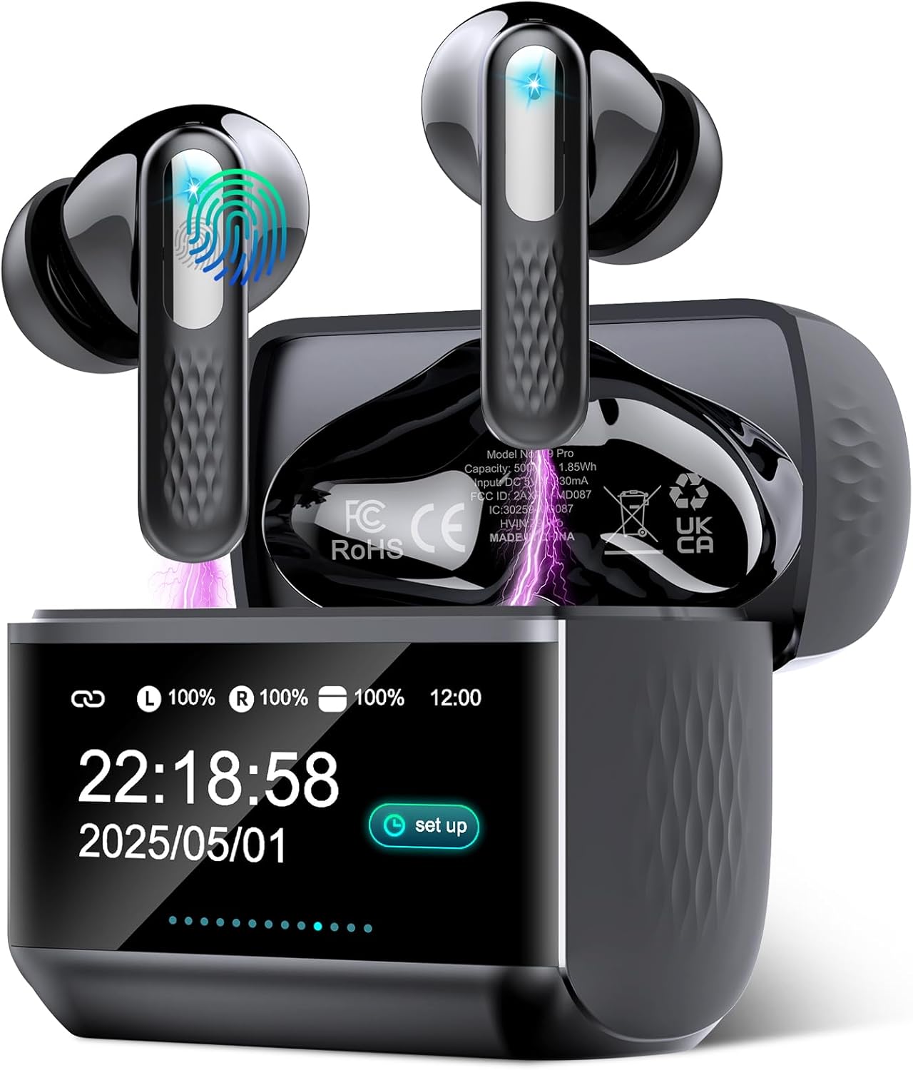 Auriculares Bluetooth inalámbricos Z9 PRO con traductor IA en tiempo real por 37,99€