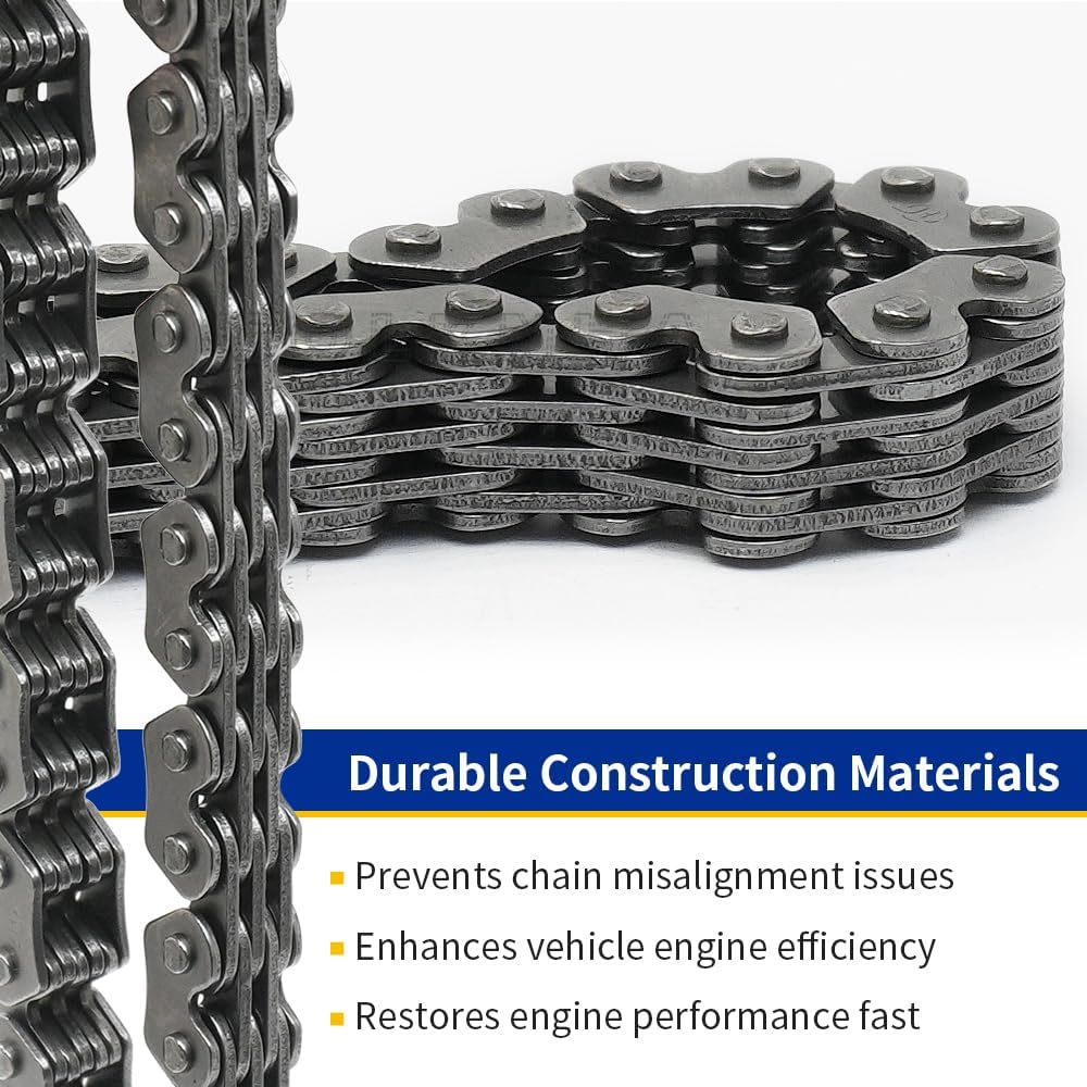 Timing Chain Guides & Tensioner Compatible with Brute Force 650 750 KRT750 KRT800 KRF750 KRF800 Teryx Teryx4 750 800 2005-2024 Arctic Cat 650 4x4 V2 2004-2006