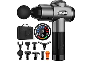 TOLOCO Massage Gun: Experience Deep Tissue Relaxation