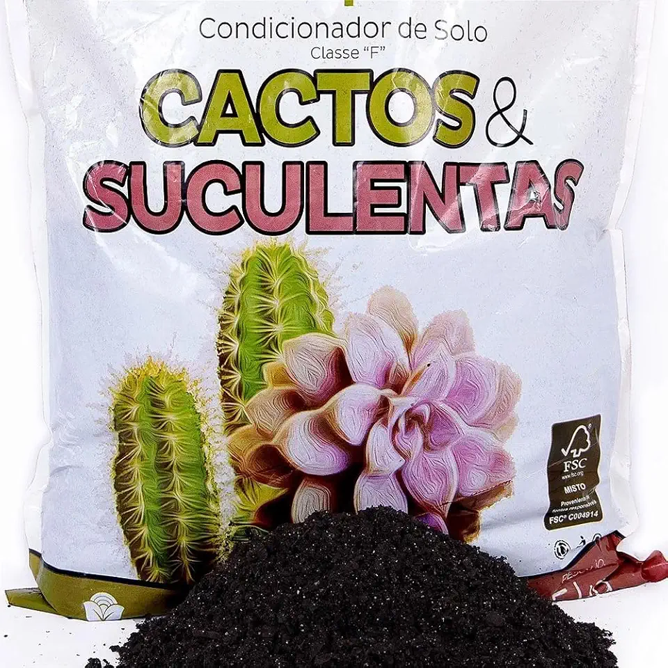 Substrato Fertilizado para Cactos e Suculentas, Terra Especial Classe F, 2kg