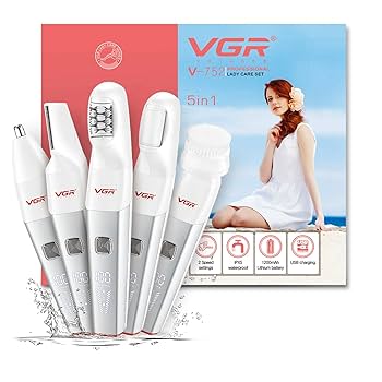 VGR V-105 5in1 美容器 VGR V-105 5-in-1, Face, Hair and Body - Multi Grooming Kit