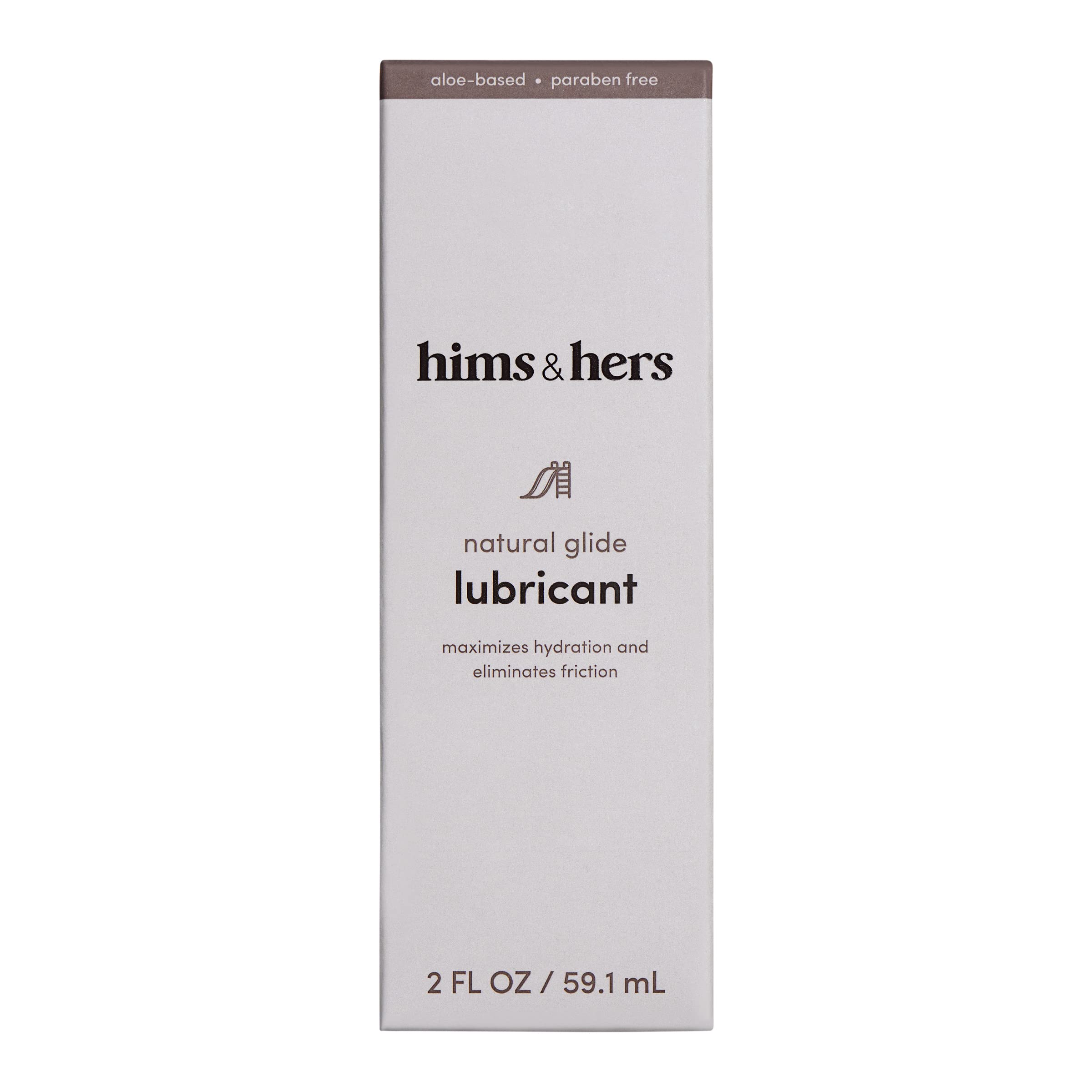 Amazon.com: hims & hers Glide Premium Water-Based Lubricant Formulated with  Aloe, Green Tea Extract, and Hemp Seed, No Sticky Residue, Hydrating and pH  Balanced, No Parabens or Fragrance, 2 Pack : Health