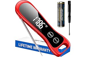 2024 Most Advanced Cooking Thermometer Instant Read: Ultra Fast - Beyond Precision...