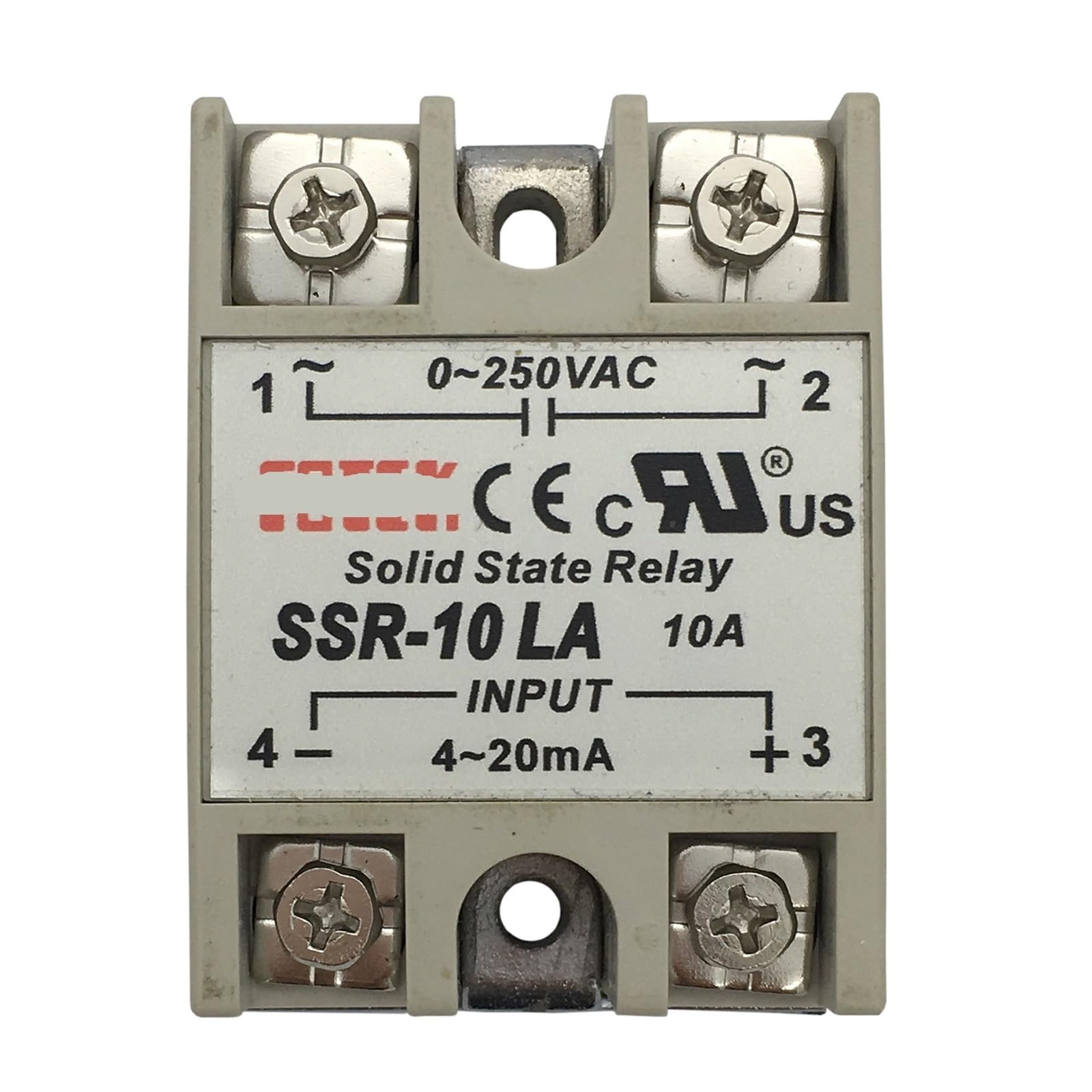Relais SSR-10LA 4-20mA avec contrôle de quantité analogique pour gradation et chauffage stables