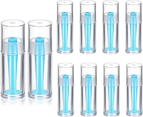 Miniatura 1 de 10 piezas de herramienta de extracción de lentes de contacto duro, inserción de lente escleral de silicona suave, lentes de contacto duras