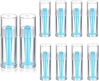 10PCS Hard Contact Lens Remover Tool, Soft Silicone Scleral Lens Inserter, Individually Packaged Hard Contact Lenses Plunger Suction Cup for Removing Contacts Lenses
