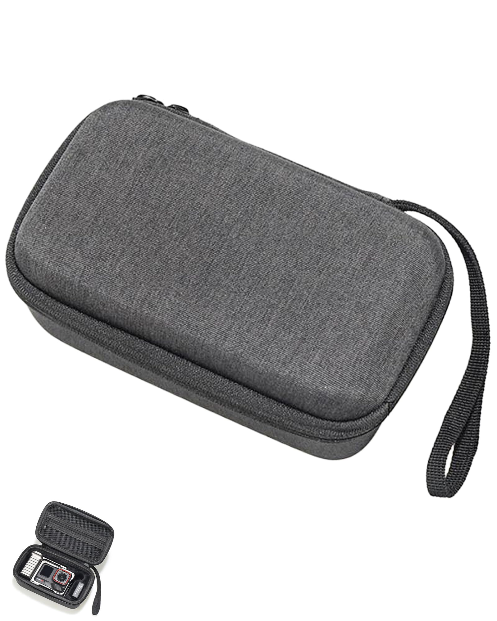 Futerał do Insta.360 Ace Pro 2 Xplorer – wodoodporny, odporny na wstrząsy, kamera do przechowywania, uchwyt, baterie i adapter szybkiego zwalniania