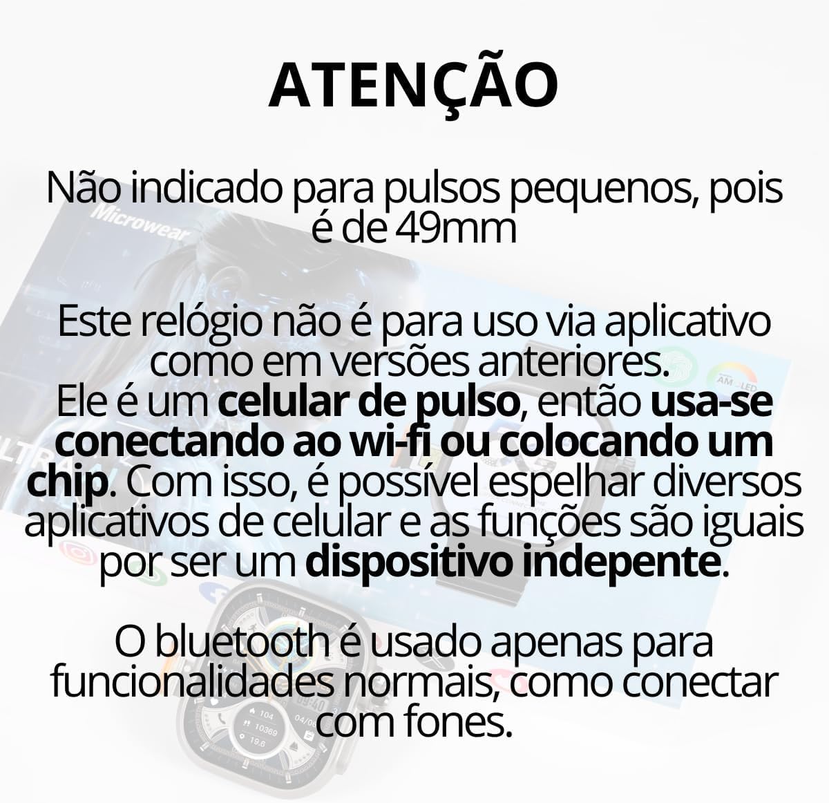 Smartwatch Relógio Inteligente 5G Ultra 3 AI, 16GB, com Pulseiras de 49mm, Tela AMOLED, CHIP, Câmera, NFC, ChatGPT, GPS, Masculino, Multifuncional, Resistente à Água, Moderno (Preto)