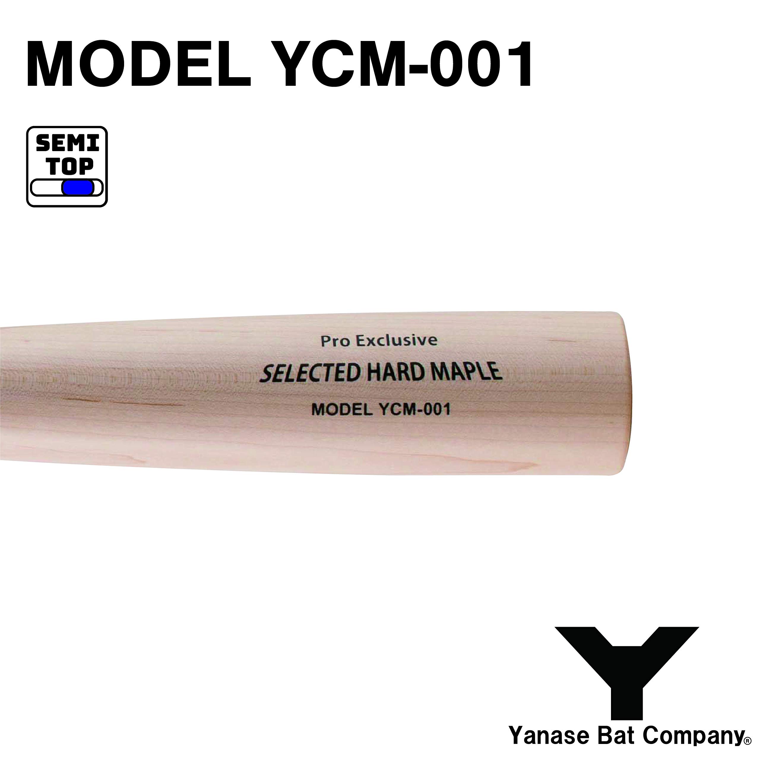 Amazon | 20%OFF 野球 ヤナセ Yバット 硬式 木製バット メイプル セミ 