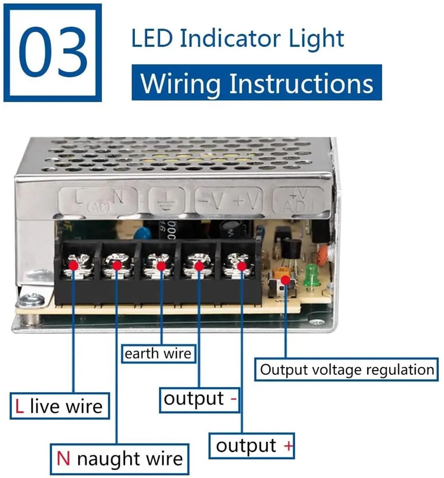 Zasilacz impulsowy 5V 12V 24V Zasilacz LED Sterownik AC 2 A 10 W 24 W 48 W Transformator oświetleniowy (24 V 2 A)