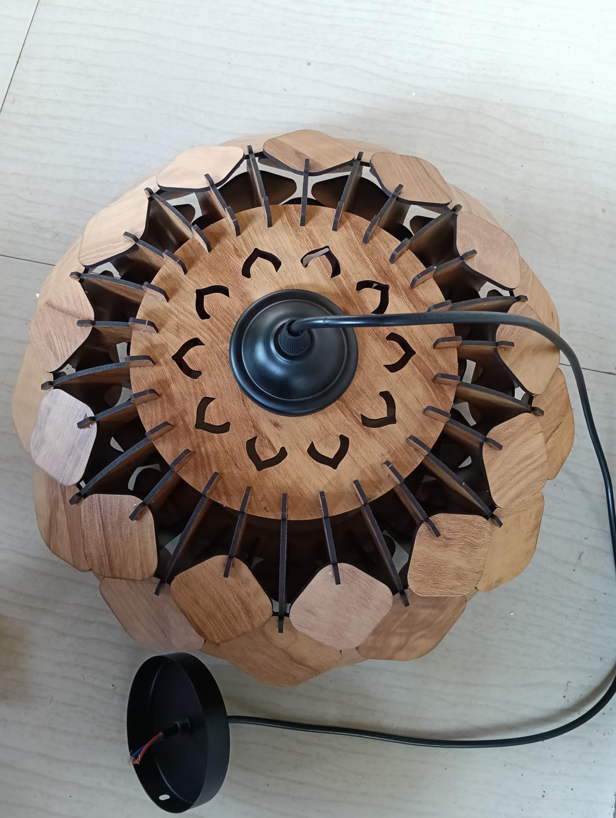 Chandelier Wooden Ceiling Lamp