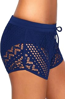 Women Sports Summer Tankini Bottom Slit Swim Beach Board Shorts Price In India