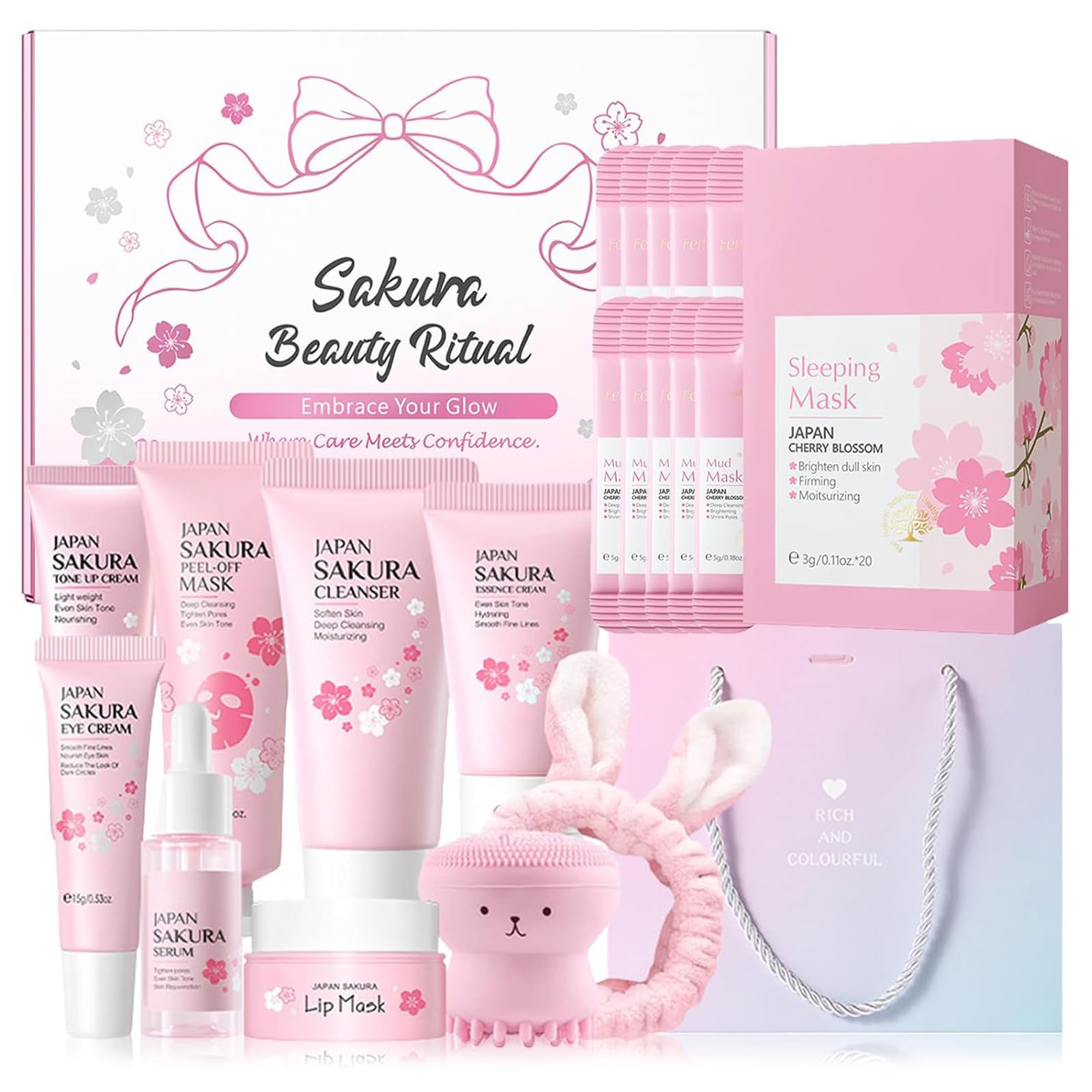 ミルク Amazon.com : Japan Sakura Skin Care Set For Teen Girls, Skincare