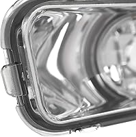 Vista 5 de SPEC-D TUNING Luces de parachoques de lente transparente con carcasa cromada compatibles con Ford Mustang V6 GT L+R 2005-2009, conjunto de par