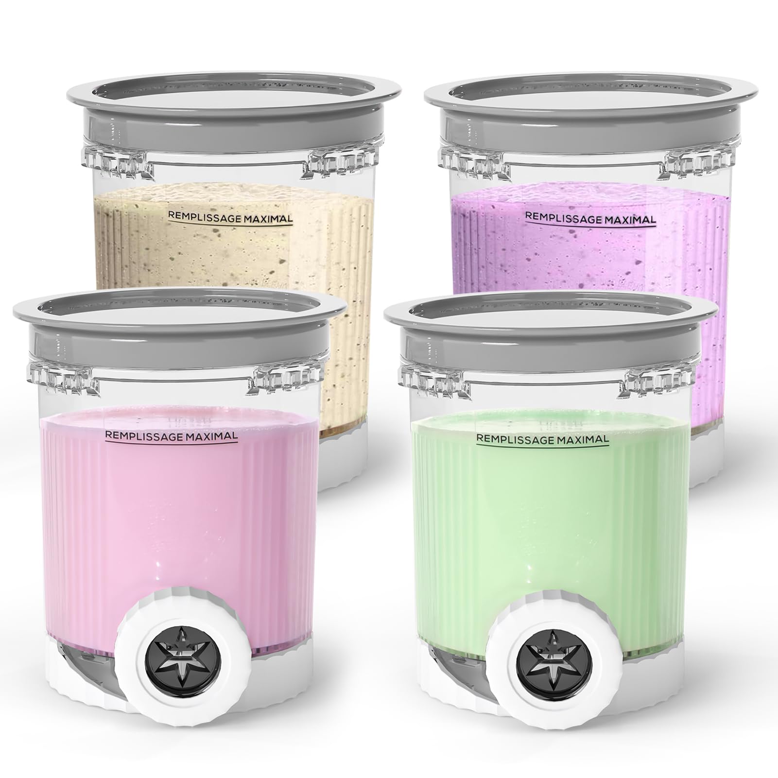 NiuBeBe Ersatz Behälter Ninja Swirl CREAMi