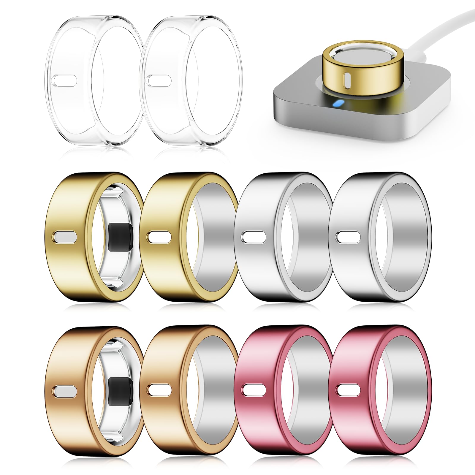 Cover Compatible for Oura Ring 4/Gen 3 Heritage/Horizon,Scratch Resistant