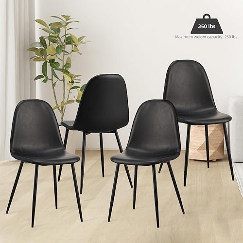 Miniatura 9 de Juego de 4 sillas de comedor de terciopelo, juego de 4 sillas de cocina de terciopelo blanco, sillas de tocador tapizadas, elegantes sillas