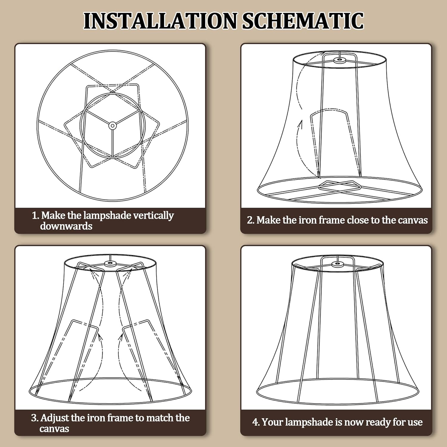 Hamucd 27 Set of 2 Tall Farmhouse Rustic Table Lamps for Living Room,3-Color Temperature Dimmable Western Bedroom Lamps for Night Stands Traditional Antique Decor (Brown)