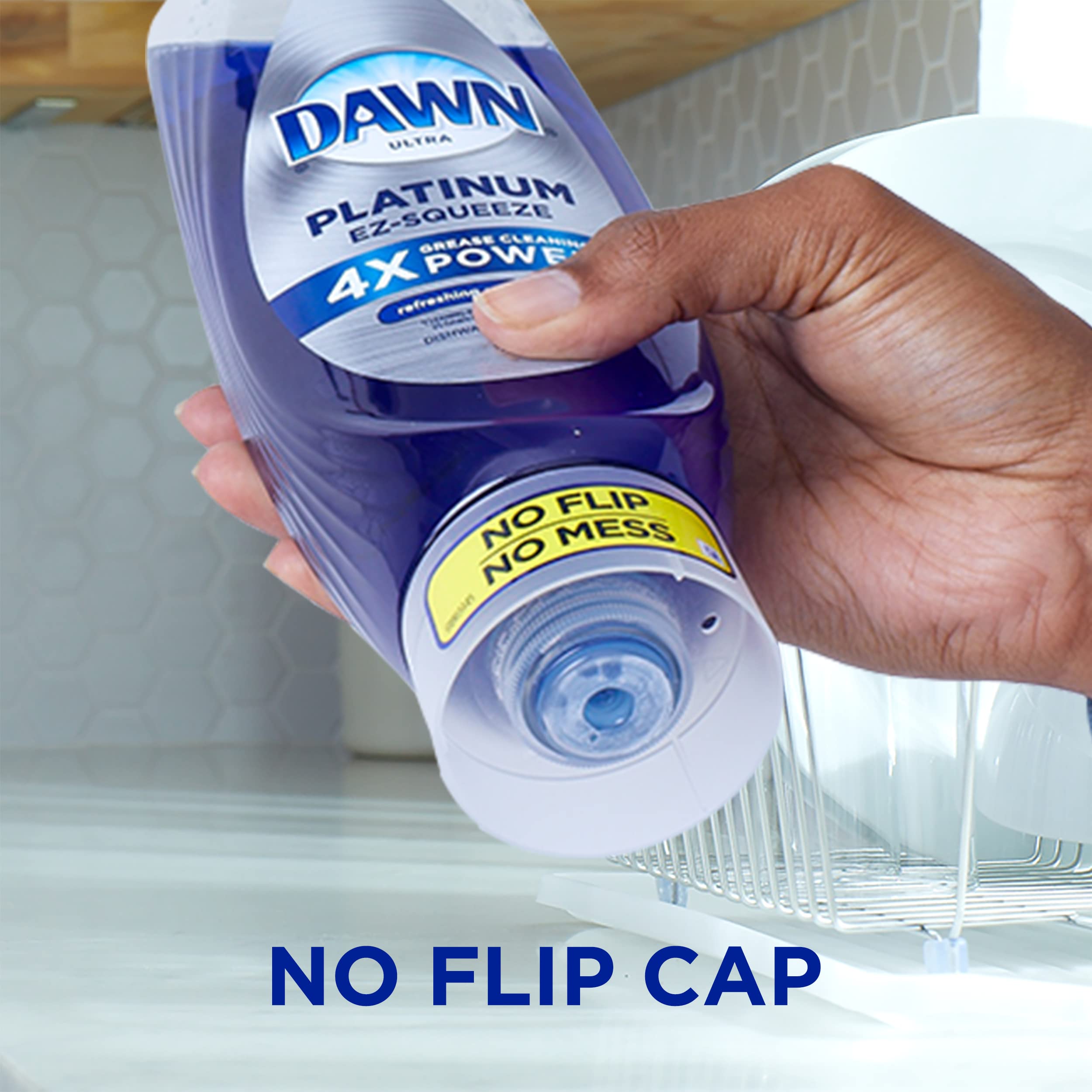 Buy Dawn Dish Soap EZSqueeze Platinum Dishwashing Liquid + NonScratch