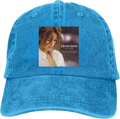 Oneminnr Uomo \u0026 Donna Hip Hop Cappello Regolabile con Celine Dion My Love  Stampa Nero Blue Etichettalia Unica : Amazon.it: Abbigliamento