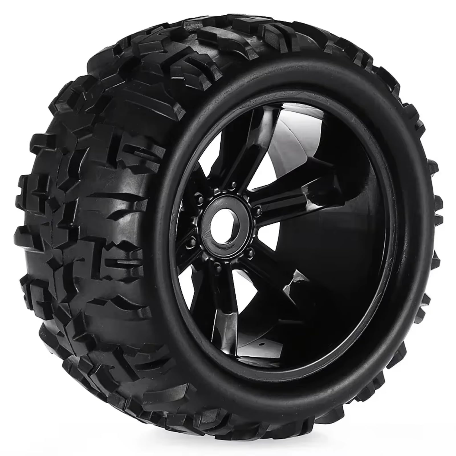 RC Coche NeumáTico Piezas Compatible con Redcat para HSP para Kyosho para Hobao para Losi 1/8 RC Off Road Piezas De Actualización De Coche Accesorios Neumáticos Rueda Hexagonal De 17mm