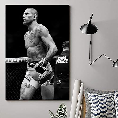 Miniatura 6 de EsEntL Alex Pereira - Póster en blanco y negro para pared, lienzo con pergaminos, pintura, imagen, sala de estar, decoración del hogar, 20 x 30