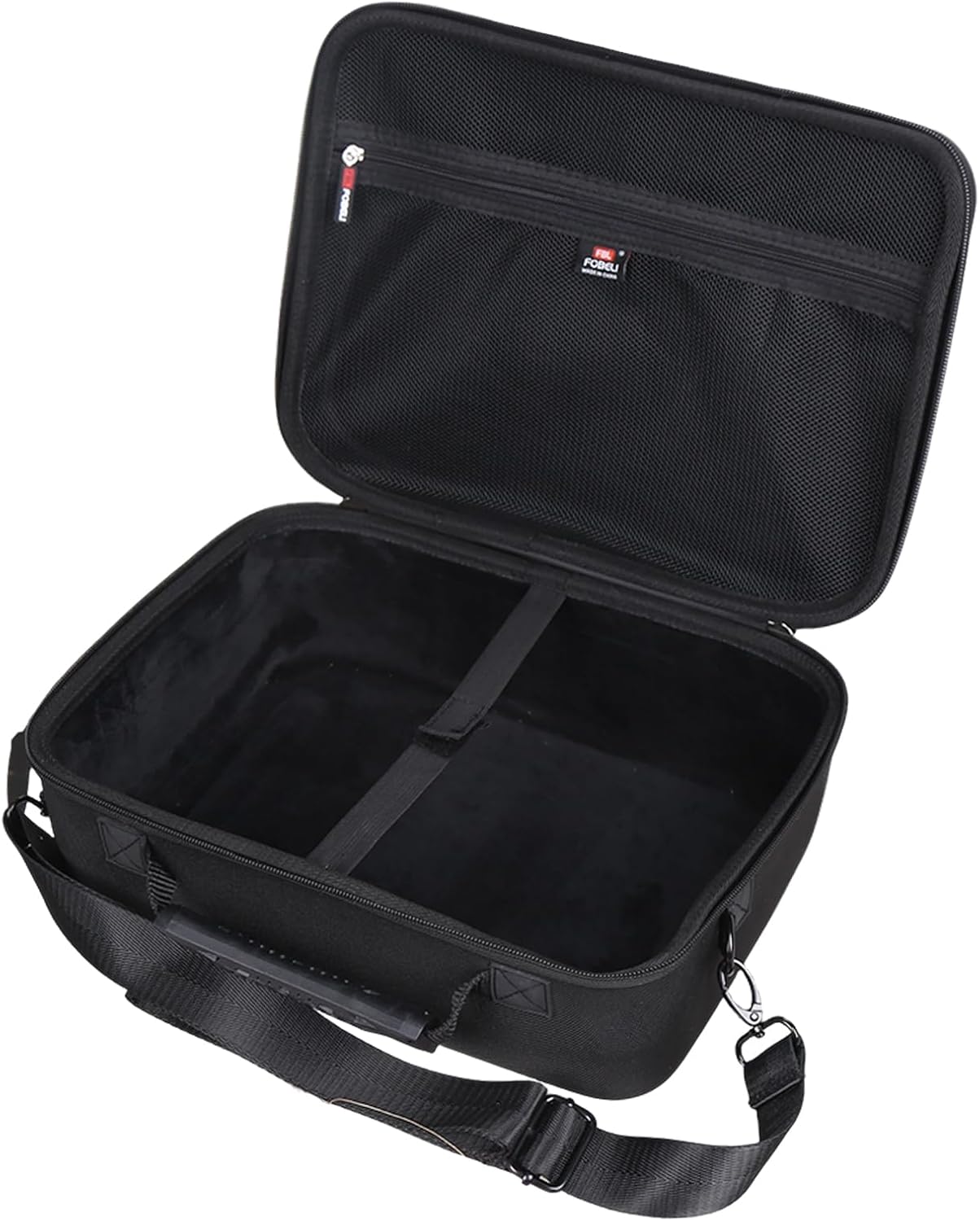 FBLFOBELI Hard Storage Case Compatible with Liene PixCut S1 Color Sticker Printer & Die Cutting Machine, EVA Hard Carrying Case with Shoulder (Black, Case Only) - Image 3