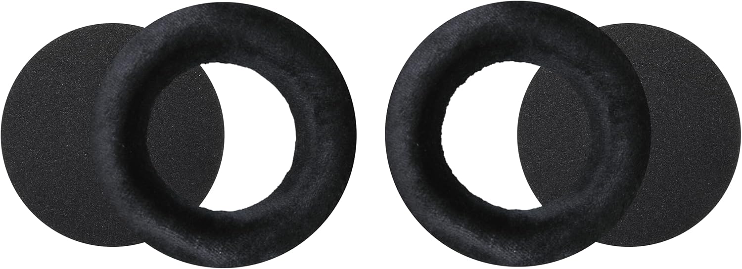 beyerdynamic EDT 770 V Ear Pad Replacement Set Velour Silver-Grey for DT 770 PRO Series and Other Models (Pads Only)