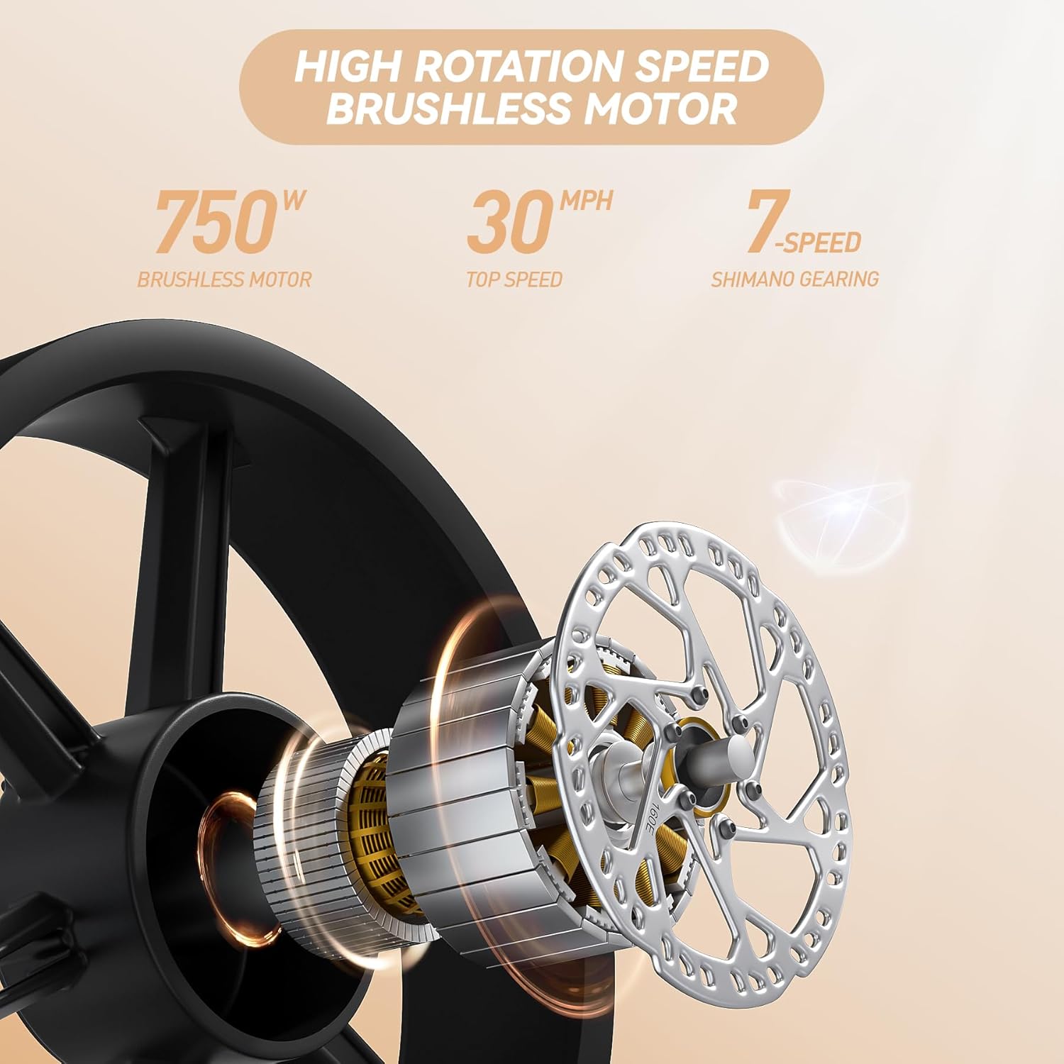 JANSNO X70 750W Brushless Motor