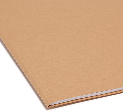 Miniatura 5 de Smead Carpeta de archivos, pestaña reforzada de corte 13, tamaño legal, kraft, 100 por caja (15734)