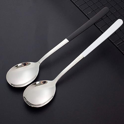 Miniatura 3 de CAFECITO - Juego de 2 cucharas y jarra de crema espresso | Juego de 2 cucharas de acero inoxidable de 6 onzas y 2 cucharas Cafecito Espresso Coffee