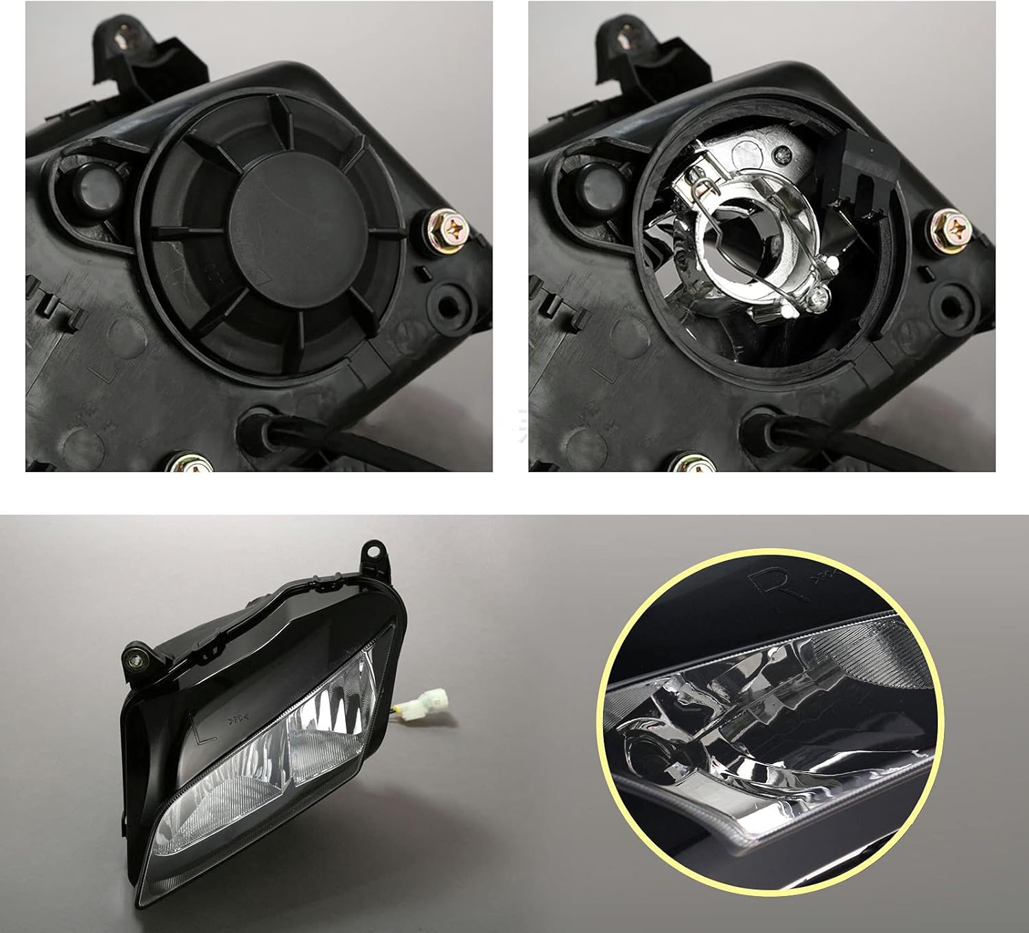 Motorcycle Front Headlight Head Light Lamp For CBR600RR CBR 600RR 600 RR 2007 2008 2009 2010 2011 2012 07 08 09 10 11 12