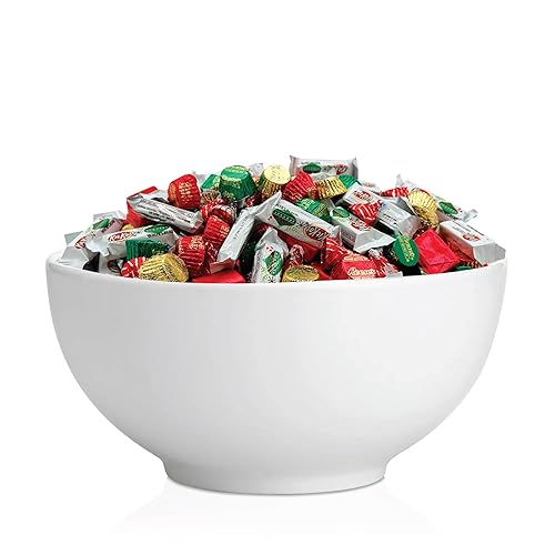 Miniatura 4 de Christmas Candy Assortment - White Creme, Milk and Dark Chocolate Popular Delights, Holiday Stocking Stuffers, Bulk Pack 3 Pounds, (About 170 Count)