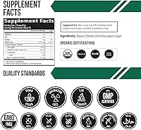Vista 7 de Polvo orgánico de Chlorella - Cruda y cultivada al sol - Algas verdes densas en nutrientes con CGF (factor de crecimiento de Chlorella), apoya