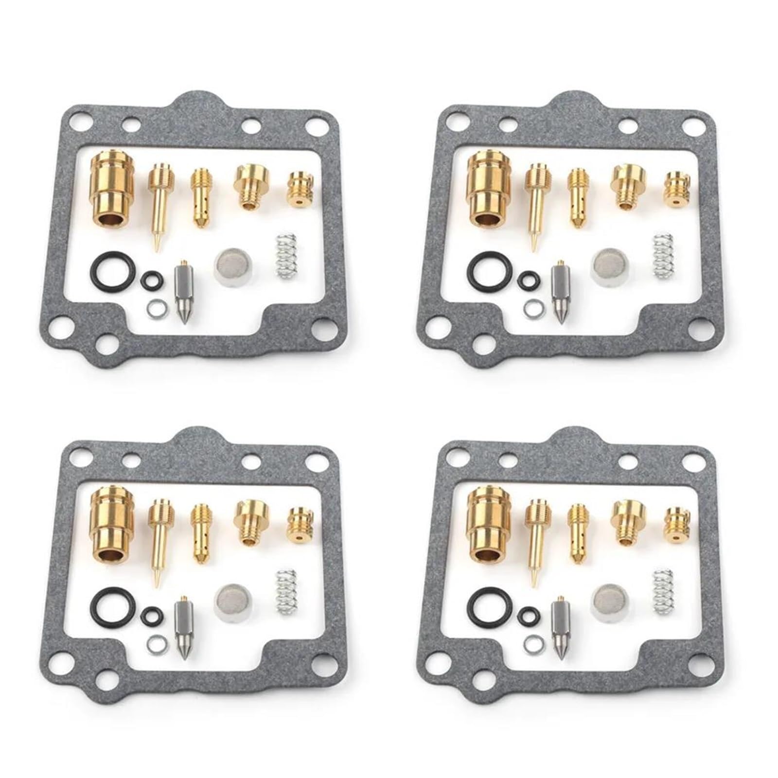 Lot De 4 Kits Reconstruction Carburateur Moto Pour Suzuki GS550E GS550L1980 1981 1982 GS550M GS550T GS 550 Pièces